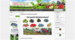 Desktop Screenshot of naschpflanzen.de